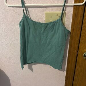 Aeropostale cropped tank top with built in bra.